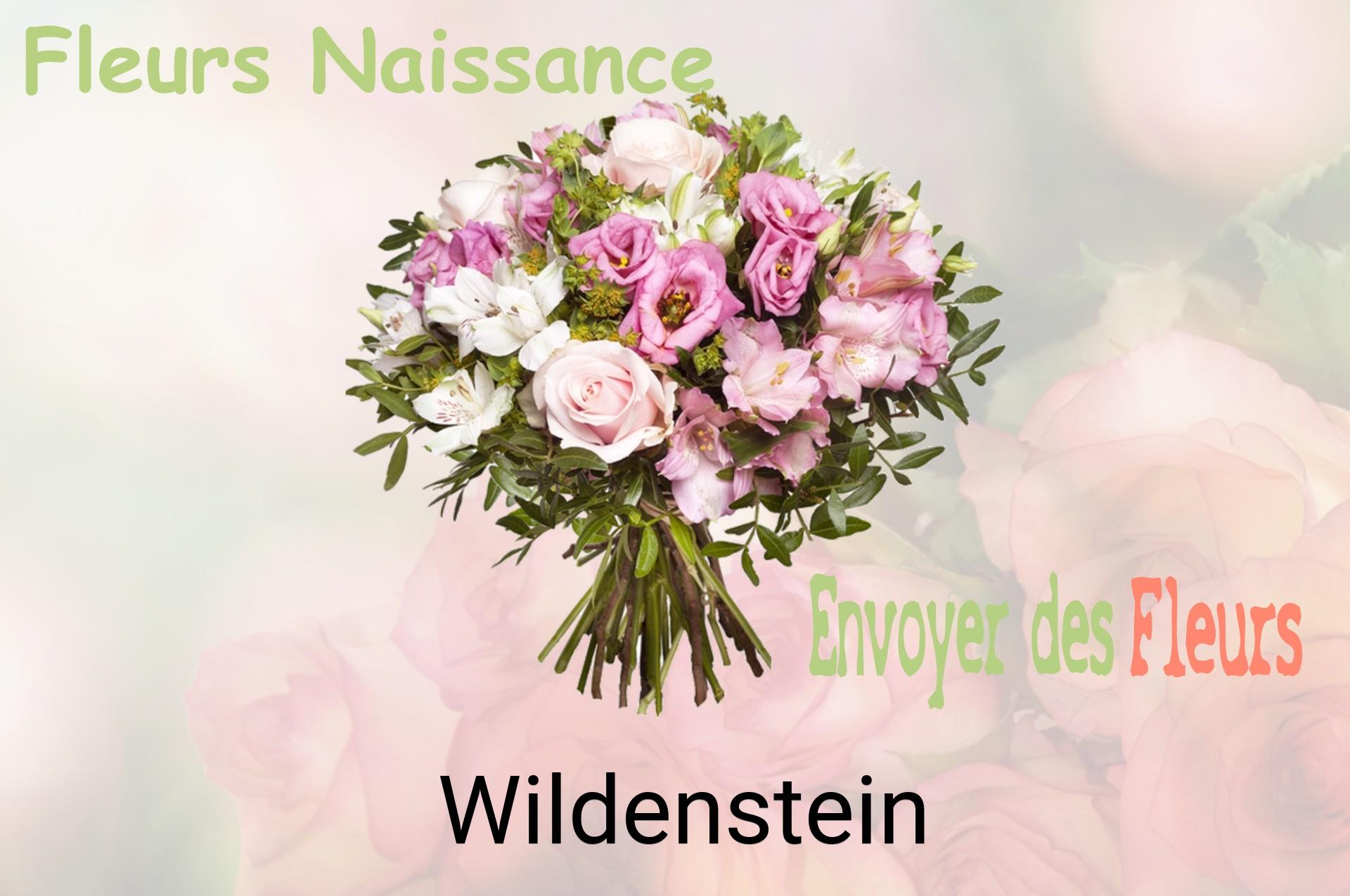 Bouquet de fleurs de naissance livré à Wildenstein